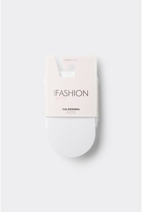 Collant Motif Intégral Pour Fille Noir
