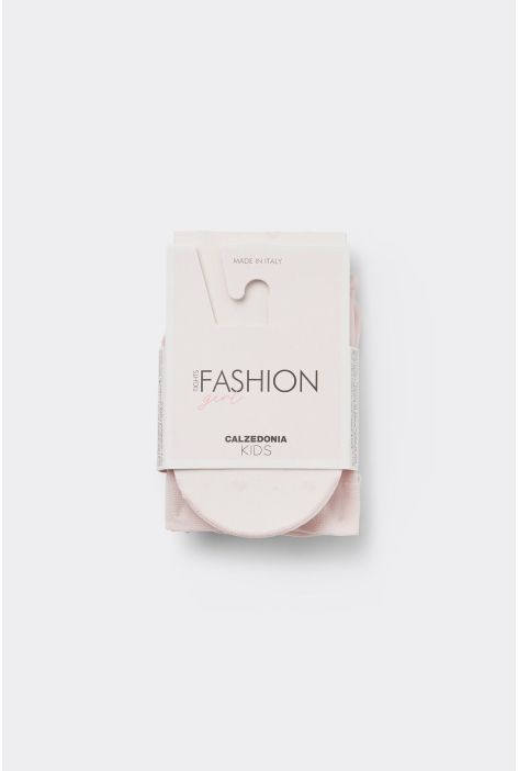Collant Motif Intégral Pour Fille Rose