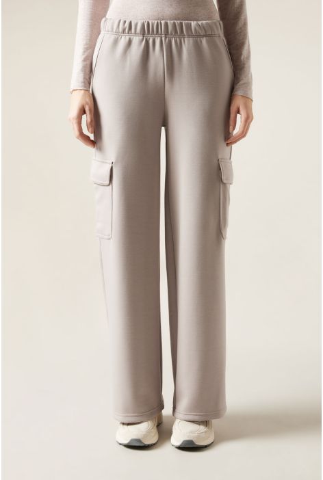 Pantalon Cargo Luxlounge Naturel