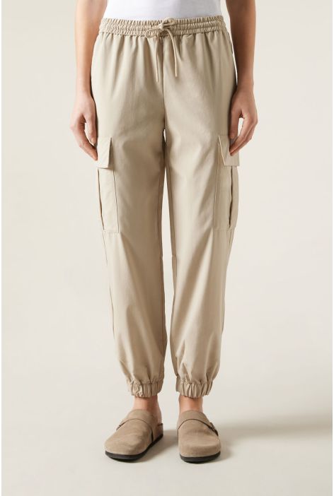Jogger Cargo Naturel