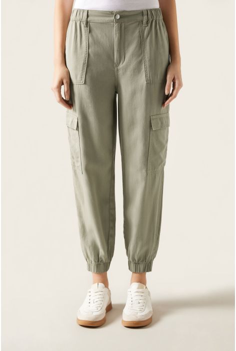 Jogger Cargo Ultra Léger Rose