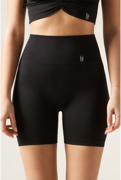 Leggings Cycliste Scrunch Noir