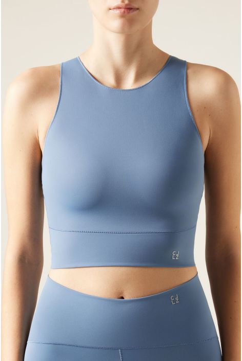 Brassière De Sport Soft Touch Bleu