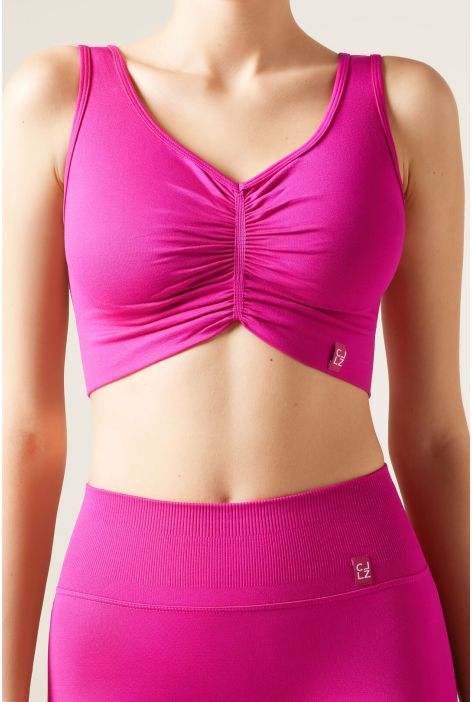 Haut Scrunch Rose