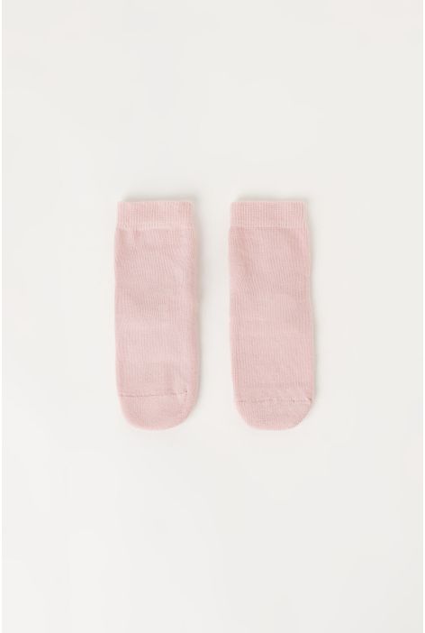 Chaussettes Antidérapantes Pour Bébé Rose Clair