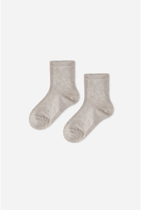 Chaussettes Courtes Avec Cachemire Pour Nouveau-né Naturel