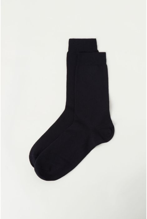 Chaussettes Courtes En Coton Thermique Pour Homme Bleu