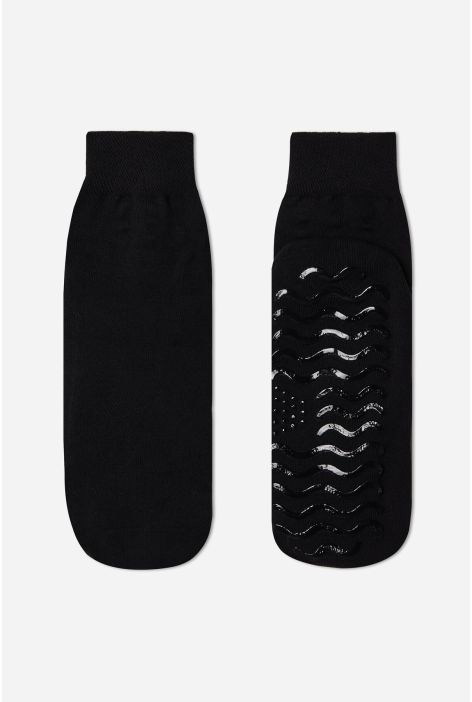 Chaussettes Antidérapantes Pour Homme Noir
